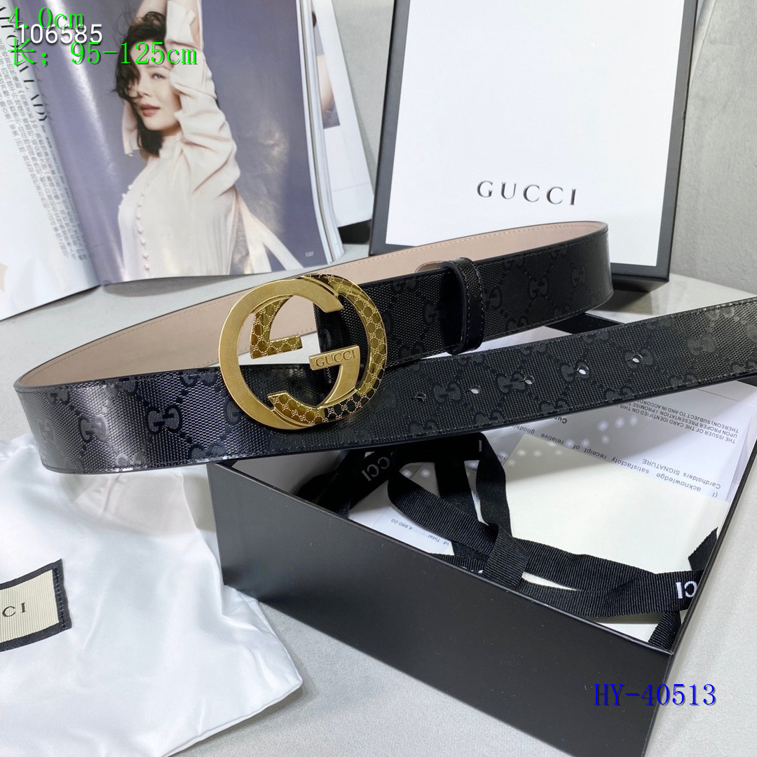Gucci Belts 4.0CM Width 050